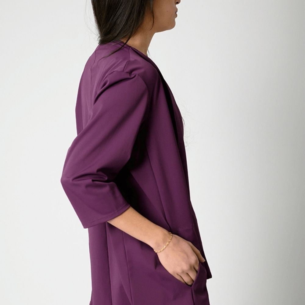 Yoga Democracy Roam Free Jacket Mulberry Women's Medium - Picture 3 of 4